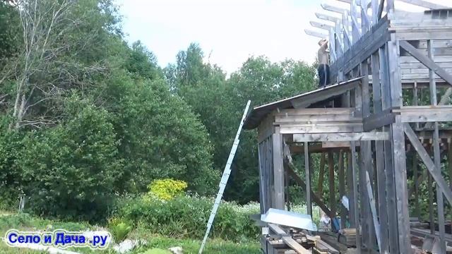 Строительство каркасного дома: каркасный дом на сваях своими руками для проживания (часть 27) смотреть онлайн