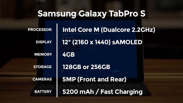 Samsung Galaxy TabPro S Unboxing and Hands On смотреть онлайн