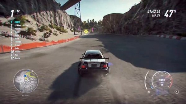 NFS: Heat - Rumble (Off-Road Circuit Race) (BMW M3 GTR LE 2006)