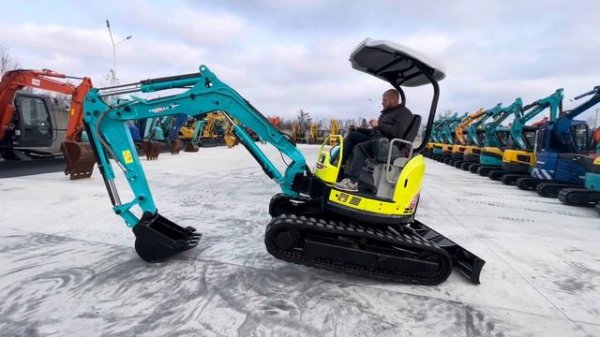 Обзор мини-экскаватора Yanmar vio30-6