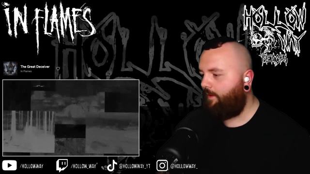 THE SKY IS ON FIRE! | In Flames - "The Great Deceiver" REACTION смотреть онлайн