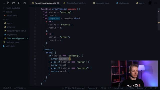 First Look at ReactJS Suspense For Data Fetching смотреть онлайн