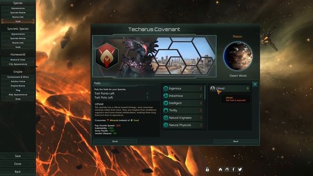 Stellaris Lithoids Features & Overview (They're Made of Rocks) смотреть онлайн