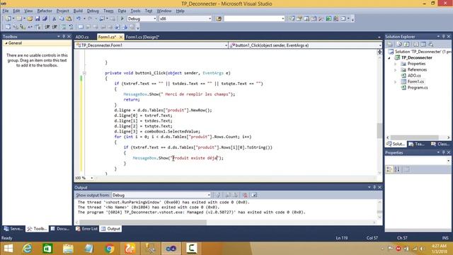 ADO.NET :13.Button Ajouter , Supprimer , Modifier , Enregistrer en Mode Deconnecter C# смотреть онлайн