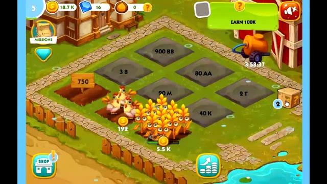 Создай свою ферму. Кликер маленькой фермы (Little Farm Clicker) смотреть онлайн