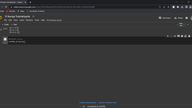 Full Numpy Tutorial : Introduction to Data Science | Spentarn Learning Platform (Puneet Vashistha) смотреть онлайн