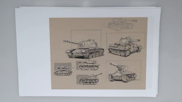 Art 137 F Basic Drawing for Entertainment Arts Sample student work for 16 week semester. смотреть онлайн