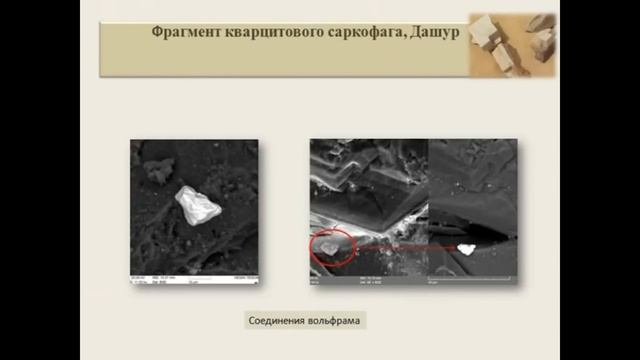 №2) Ю. Горлова: Результаты анализов микровкраплений