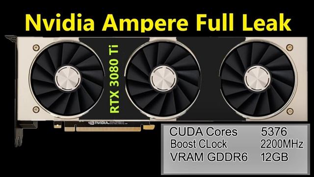 Nvidia RTX 3080 Ti | Official specs leaked смотреть онлайн