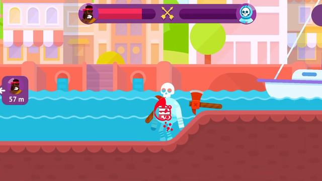 Bowmaster.игра про крутые сражения. смотреть онлайн