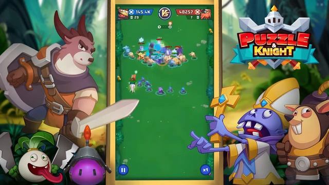 Puzzle & Knight - Join the battle now! смотреть онлайн