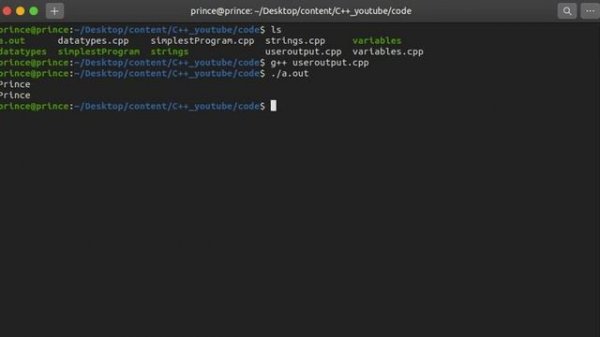 How to take User input C++ tutorial | Introduction to C++ tutorial