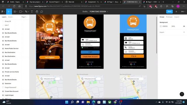 Figma UI Design Tutorial: Finish tutor || Figma last video || MIA || UX UI DESIGN смотреть онлайн