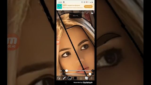 ~как сделать мультяшный стиль в ibis paint x???!!!? смотреть онлайн