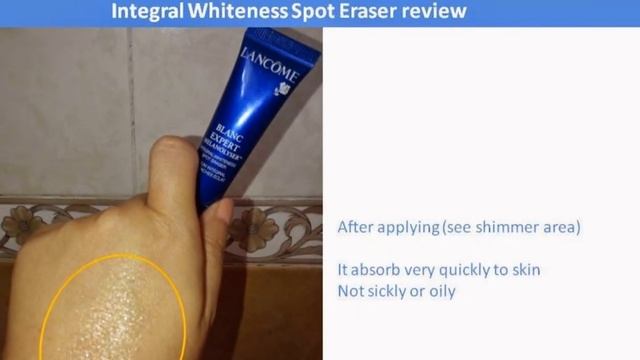 LANCOME Blanc Expert Spot Eraser Review