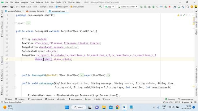 Encrypted chat app firebase - 13 | Improve image UI смотреть онлайн