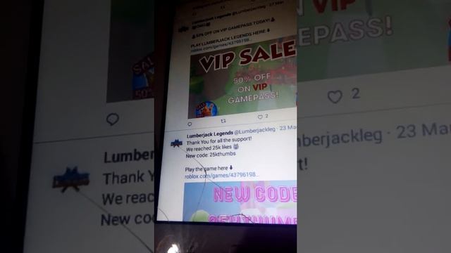 All the codes in Lumber Jack Legends (look at description for more codes) смотреть онлайн