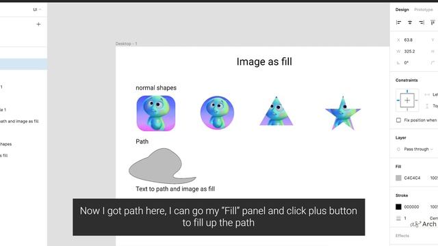 Make image as fill in Figma смотреть онлайн