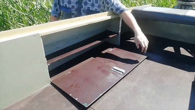 Лодка казанка "Южанка" после ремонта. смотреть онлайн