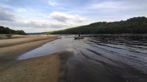 Путешествие на лодке Тактика 390 в Павлово из Нижнего Новгорода! С ребенком!