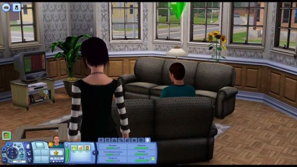 10 дней|The Sims 3|Сансет Велли|Первый день