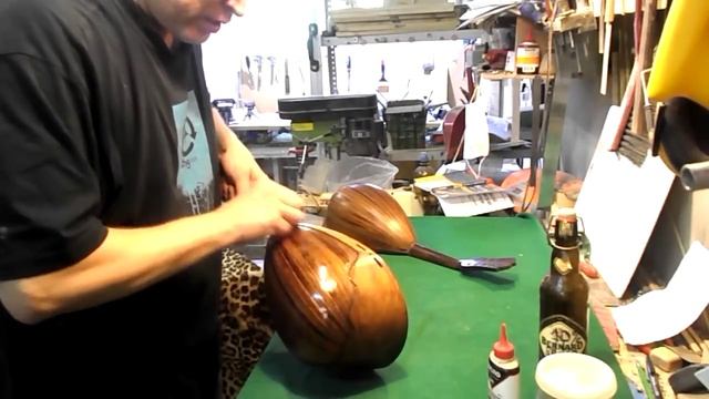Полирование шеллаком french polish, 2-й этап смотреть онлайн