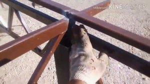 Навес на закладные , своими руками, просто