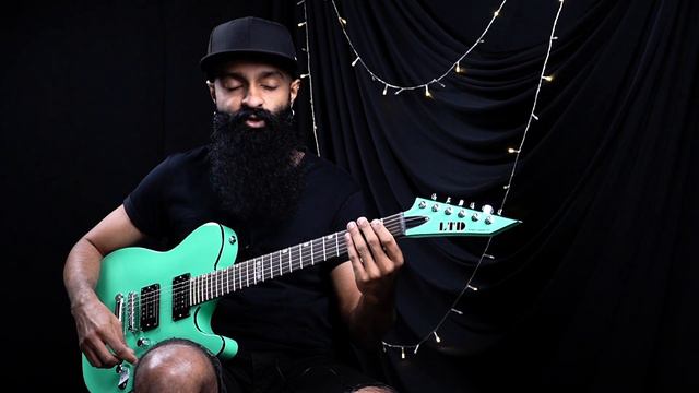 HIGH GAIN TELE (...and other tones): ESP LTD Eclipse '87 NT Turquoise Electric Guitar Demo смотреть онлайн