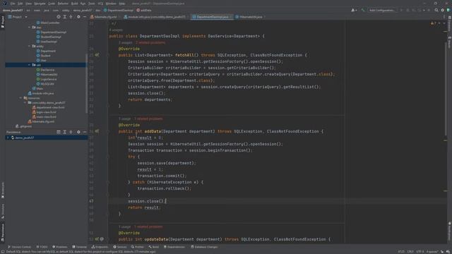 JavaFX Project with Hibernate Framework dengan CriteriaBuilder | IntelliJ IDEA | 2022 смотреть онлайн