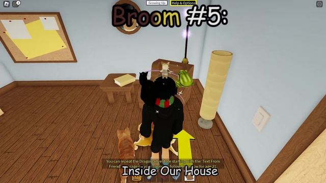 All 6 Broom Locations!! 2023 | Roblox Growing Up Halloween Event смотреть онлайн
