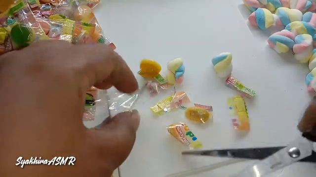 ASMR CANDY CUTTING SATISFYING SENSATION RELAXING #asmrcandy #asmrcutting смотреть онлайн