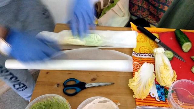 Шаурма сыроедческая, по вегану. Вкуснотища!) смотреть онлайн