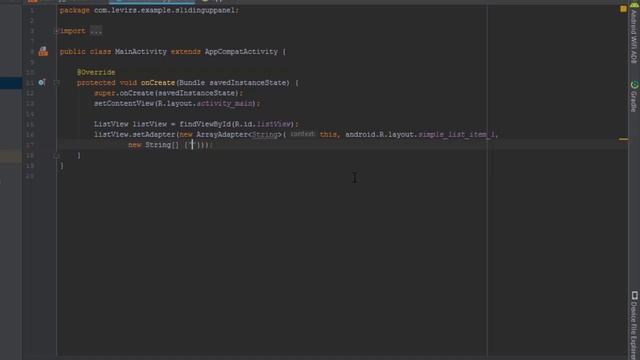 Android Studio Tutorial - Sliding Up Panel смотреть онлайн