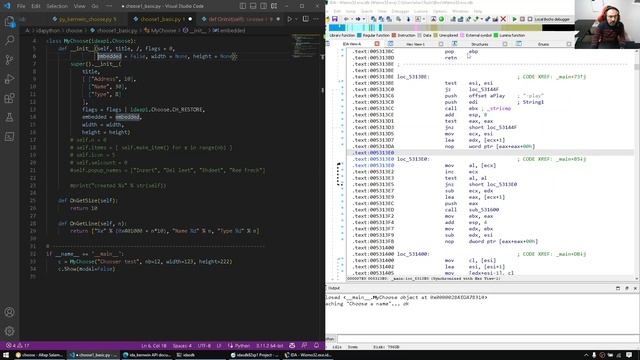 IDAPython: Introduction to choosers смотреть онлайн