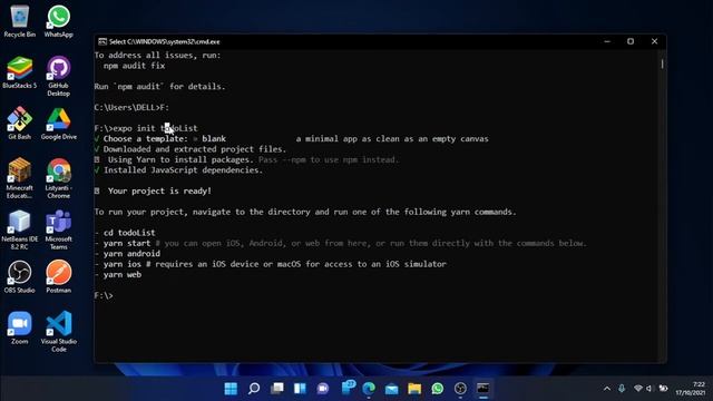 Cara Install Expo CLI di Windows 10/11 dan Membuat Project React Native Baru смотреть онлайн