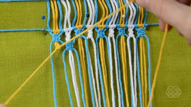 Macrame ABC - pattern sample #16 смотреть онлайн