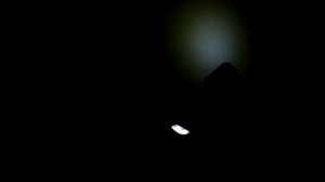 Рыбалка с острогой ночью с фонарем