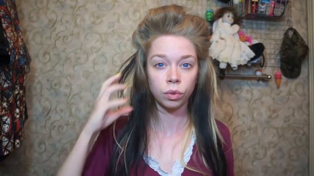 LATE VICTORIAN INSPIRED HAIR TUTORIAL смотреть онлайн