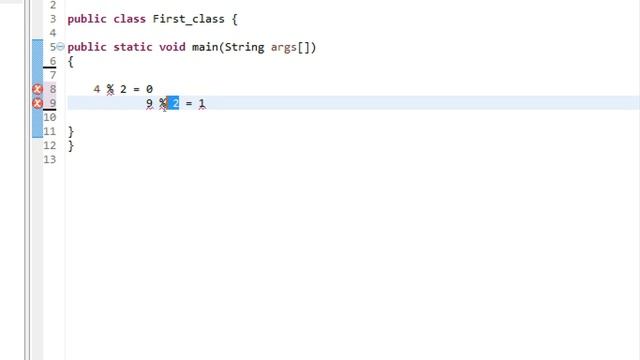 Java Beginners Tutorial- 11: Modulus Operator смотреть онлайн