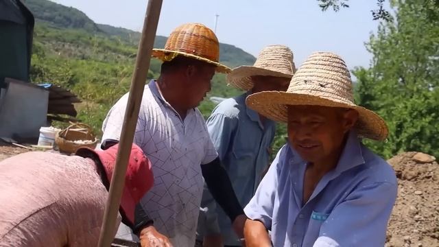 胖妹婆媳联手做土蚊香，老公下厨做8斤酱大骨，全家人啃到嘴角流油！#陈说美食