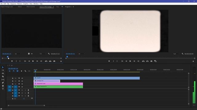 Retro VHS Look Effect Tutorial (no plugins) | Premiere Pro tutorial смотреть онлайн