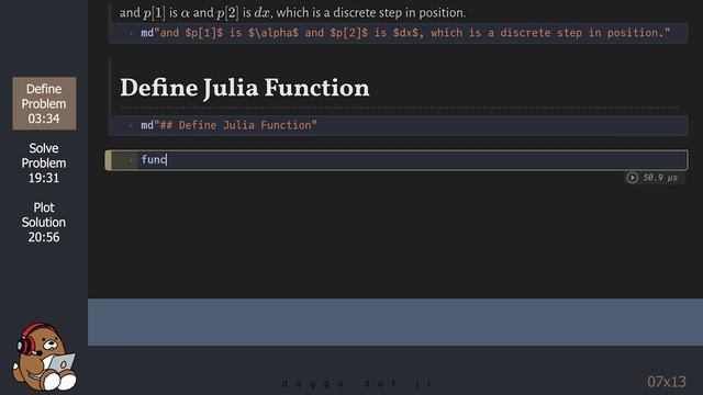 [07x13] Intro to Partial Differential Equations in Julia using DifferentialEquations.jl and Pluto смотреть онлайн