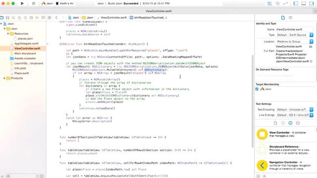 Intermediate iOS App Development Tutorial - Json смотреть онлайн