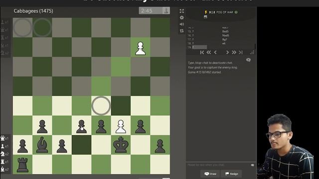 This Fog of War Trick Works every time | FOG OF WAR CHESS with Ultimate SETUP смотреть онлайн