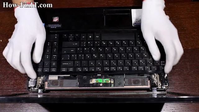 How to replace keyboard on HP ProBook 4510s laptop смотреть онлайн