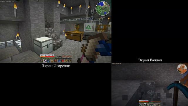 Minecraft Technic Hell [Season 3][Split Screen] (Серия 24) "Длинною в полгода..." смотреть онлайн