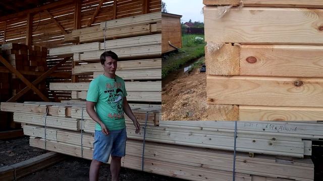 Дом конструктор из бруса | Возможно собрать самому? Домокомплект из профилированного бруса смотреть онлайн