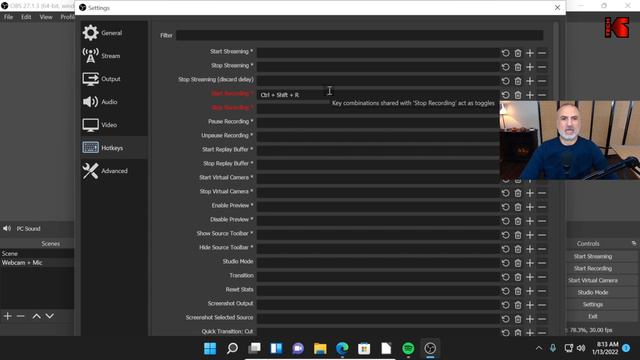 How to Record your Screen with Webcam and Microphone with OBS смотреть онлайн