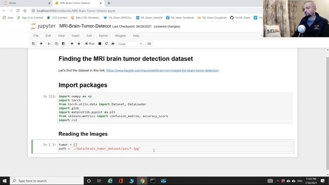 5-Reading the Brain MRI images in Python смотреть онлайн
