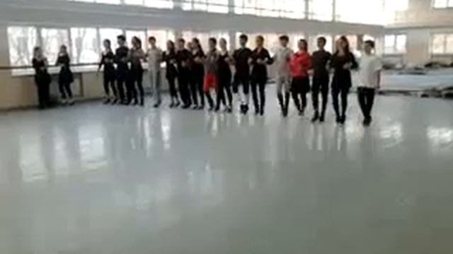 Студия ансамбля ГААТ Кабардинка. Репетиция смотреть онлайн